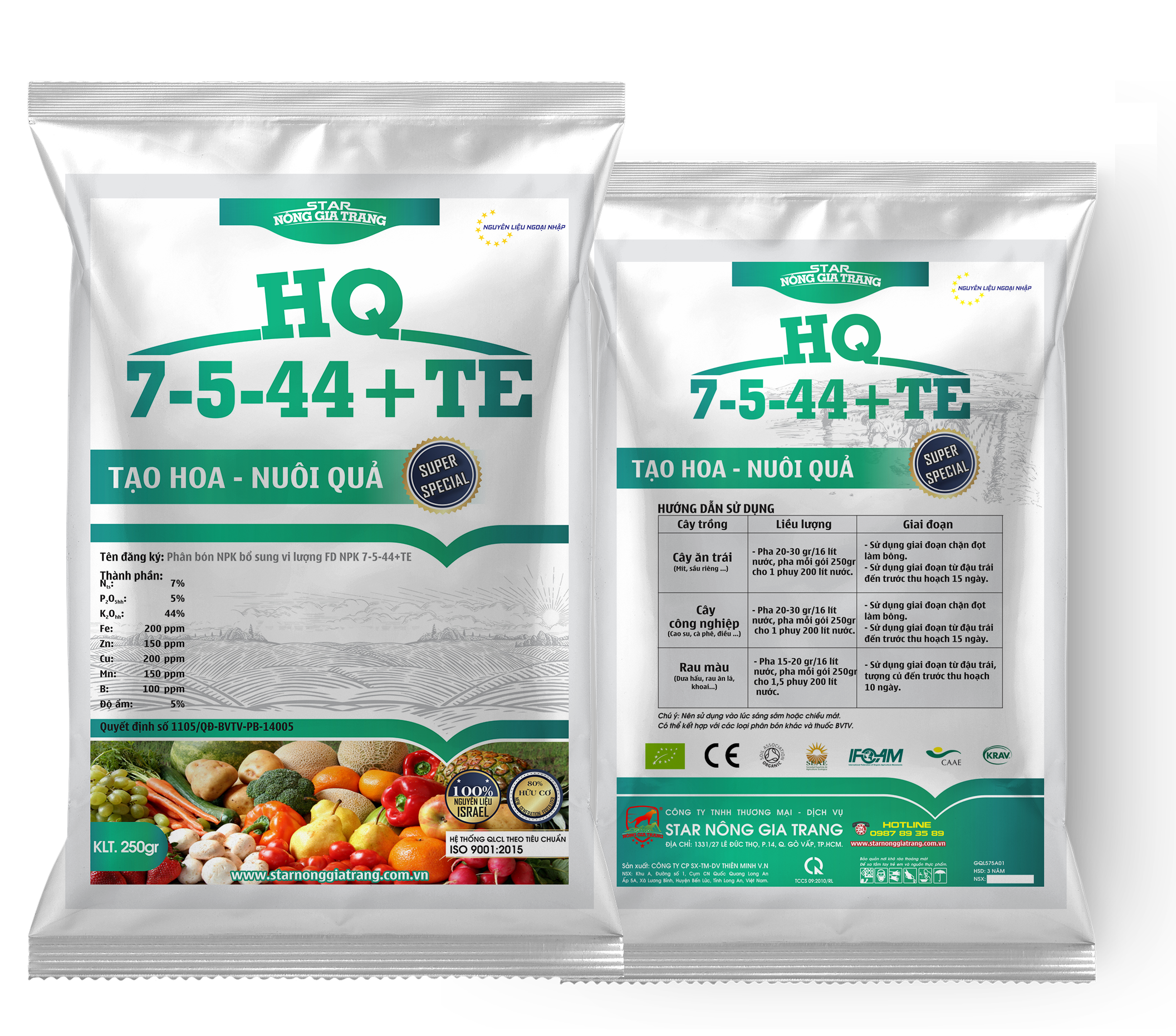 HQ 7 5 44TE 250GR