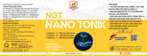 Phân bón NGT NANO TONIK (100ML, 250ML) NGT NANO TONIK